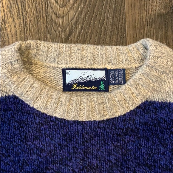 Field master vintage stripped sweater size - XL - Picture 2 of 2
